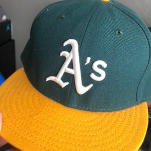 A’s fitted hat